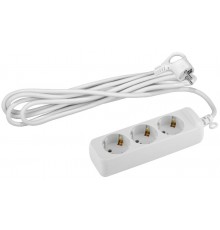 Удлинитель UX-3e-3m c заземлением, 3x0,75мм2, 3гн, 3м  Б0035750  ЭРА