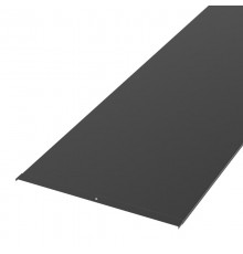 Крышка лотка 500х3000 (0,7 мм) RAL 9005 (6 м/уп)  PR16.9878  Промрукав