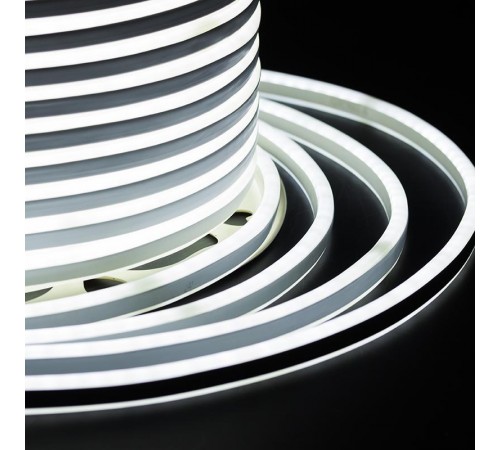 Гибкий Неон LED SMD, компактный 7х12мм, двухсторонний, белый, 120 LED/м, бухта 100м  131-065  NEON-NIGHT