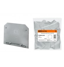 Заглушка для ЗНИ-2,5мм2 серая   SQ0803-0035  TDM