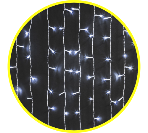 Гирлянда NGF 93 712 NGF-C02-06 (занавес водопад CW 396 2.1*1.4м IP20 TR)  93712  Navigator