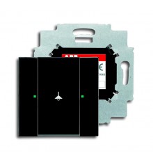 6125/01-81-500 Сенсор 1-кл. с коплером в комплекте, антрацит  6115-0-0205  2CKA006115A0205  ABB