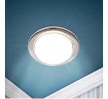 Cветильник встраиваемый под лампу GX53 KL70 CH-10 хром упаковка 10 шт  Б0057478  ЭРА