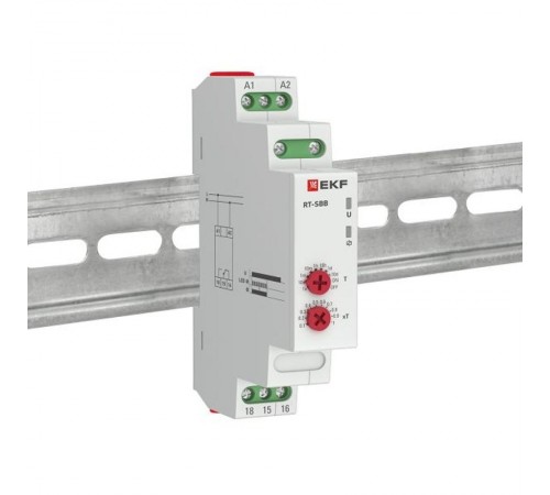 Реле времени RT-SBB (задержка времени выключ.) EKF PROxima  rt-sbb  EKF