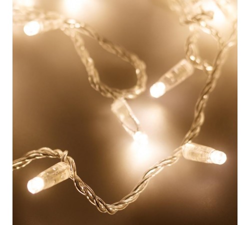 Светодиодная гирлянда ARD-STRING-CLASSIC-10000-CLEAR-100LED-STD WARM (230V, 7W)  025779  Arlight
