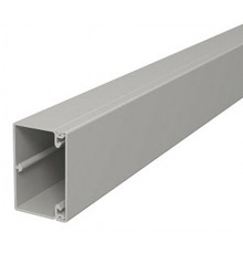 Кабель-канал WDK с крышкой 40x60x2000 мм (высота борта 40 мм, крышка 60 мм) ПВХ коричневый  6025617  OBO Bettermann