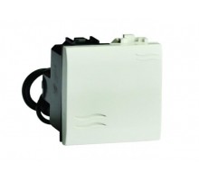 Brava белый Выключатель с подсветкой 2 мод.  76002BL  DKC