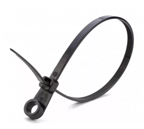 Кабельные стяжки NO-KSV0-01 под винт 3,6х150 черный 100 шт.  Б0051713  ЭРА