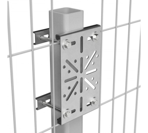 Комплект крепление монтажной пластины к опорам ограждений  PR80.08124  Промрукав