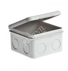 Коробка распределительная для о/п, 80х80х50мм (откид.крышка)  67039  Рувинил