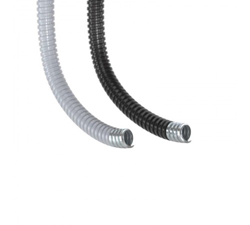 Металлорукав DN 26мм в ПВХ изоляции, Dвн 26,5 мм, Dнар 31,5, 25 м, цветчёрный  6071R-027N  DKC