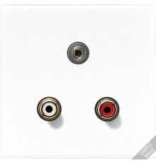 2x Cinch Audio (RCA) / Stereo разъем (TRS 3.5 mm) MALS1011 Jung