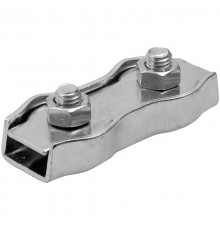 Зажим для троса Duplex 6 мм (1 шт) - ярлык ( 0,049 кг)  108075  Tech-KREP