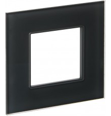 SKANDY Рамка 1-местная SK-F21G стекло графит   SK-M12-G-K53  IEK