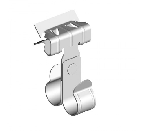 Зажим балочный 2-7 мм под трубу 25 мм двойной  PR08.5826  Промрукав