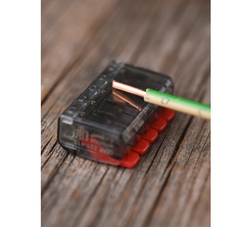 Клемма СМК 221-415 5 отверстий 0.2-4.0 мм2  (50шт.) EKF PROximaplc-smk-221-415EKF