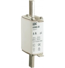Плавкая вставка предохранителя ППНИ-33, габарит 0,   4А     DPP20-004  IEK