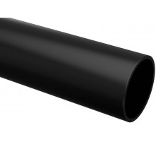 Труба гладкая жесткая ПВХ d=20 черная 2м (50м/компл)  CTR10-020-K02-2-050  IEK