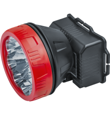 Фонарь налобный NPT-H21-ACCU  9LED 1Вт, 2 реж, Li-ion 0,9Ач 14448 Navigator