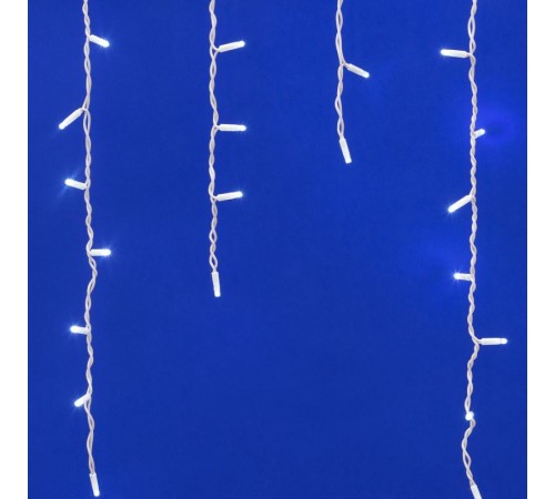 Бахрома с коннекторами светодиодная  с контроллером  ULD-B4806-175/TWK WHITE IP67 , 3 м. 200 диодов, шнур белый, соед  UL-00005277  Uniel