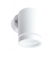 Светильник садово-парковый, 230V GX53, DH1001, белый (на стену)  48315  FERON