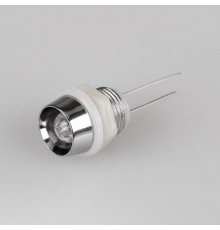 8PC Держатель 8мм (хром.пластик, с гайкой)  004797  Arlight