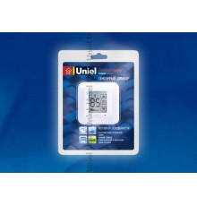 USW-001-LCD-DM-40/500W-TM-M-WH Выключатель с диммером и таймером выключения, сенсор, блистер, белый  04028  Uniel