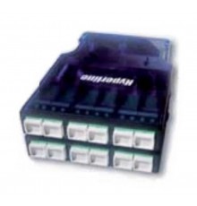 Кассета PPTR-CSS-1-6xDLC-SM/GN-BLд. оптич.претерминир.реш.,6дупл.порт.LC/APCд.одномодов.каб.,синий корпус/зеленые порты  235663  Hyperline