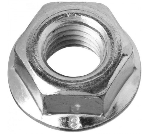 Гайка шестигранная с фланцем (DIN 6923) М6 ( 0,00286 кг)  928647  Tech-KREP