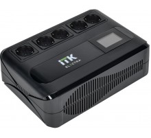 ITK ELECTRA LT5 ИБП 600ВА/360Вт LCD с АКБ 1х7AH  ELT5-600VA-1-001  ITK