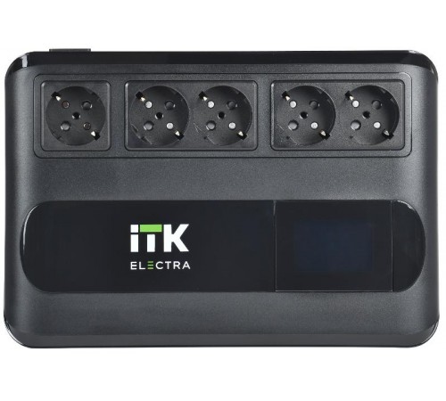 ITK ELECTRA LT5 ИБП 600ВА/360Вт LCD с АКБ 1х7AH  ELT5-600VA-1-001  ITK