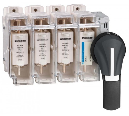 РУЧКИ ДЛЯ ФРОНТАЛЬНЫХ ВЫНОСНЫХ РУКОЯТОК IP65.ЧЕРНЫЙ/СЕРЫЙ  GS2AH530  Schneider Electric