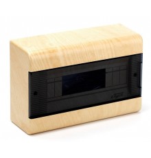 Щиток тусо о/п на 12 мод. с двер. 280х190х93мм сосна на светлой основе  68012-27М  Рувинил