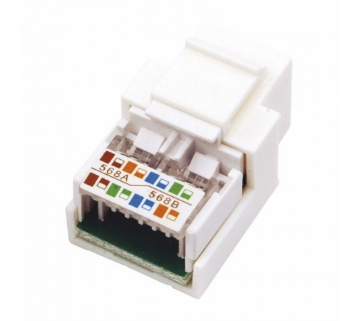 Гнездо вставка RJ-45 (Keystone Jack) CAT5e, ТИП-1  03-1011  REXANT