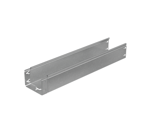 Лоток неперф. 100х150х1,0 L6000 мм "Быстрый монтаж ПЛЮС" HD  LNplus100-150-1.0-6000 HD  КМ - профиль