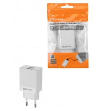 Сетевое зарядное устройство, СЗУ 6, Quick Charge 3.0, 3 А, 1 USB, черный,  SQ1810-0004  TDM