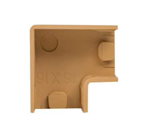 Поворот 90 гр. (16х16) (4 шт) Plast EKF PROxima   под светлое деревоabl-16-16x4EKF