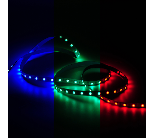 Лента светодиодная Basic LED 5050/60 12V 10W/m 700lm/m RGB 10mm IP20 5m 1/100  BT055  Gauss