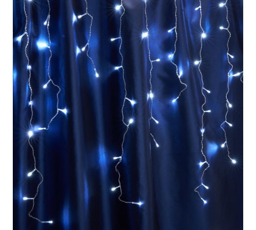 Гирлянда - бахрома CL23  240 диодов  синий, IP44 5,3м*1,5м + 3м  32350  FERON