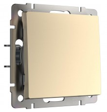 W1110011/Электроустановочные изделия - Выключатель одноклавишный (шампань)  a050869  Werkel