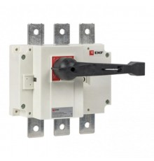 Рубильник-выключатель 630A 3P c рукояткой управления для прямой установки PowerSwitch  psds-630-3  EKF