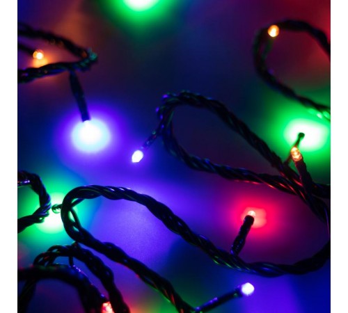 Светодиодная гирлянда ARD-STRING-HOME-5000-GREEN-50LED-LIVE RGB (230V, 3.5W)  025778  Arlight