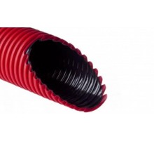 Труба двустенная ПНД/ПВД 110/93,8мм (100/уп) красный  Т2-КЛ0-110К(100)  Рувинил