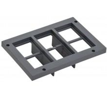 PRIMER Рамка приборная на 12 модулей ONFLOOR 24  PM-LN10D-RP-12-K03  IEK