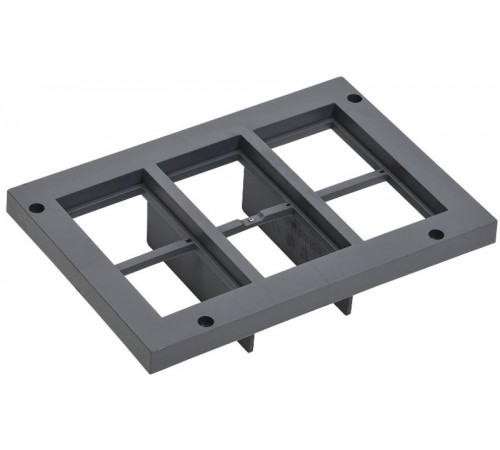 PRIMER Рамка приборная на 12 модулей ONFLOOR 24  PM-LN10D-RP-12-K03  IEK