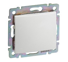 Valena DIY Переключатель одноклавишный на два направления в рамку белый  694262  Legrand