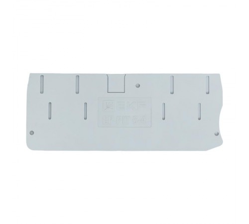 Заглушка для 6 Push-in 4 вывода серая EP-PIT-6-4  EKF