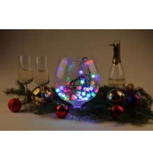 Гирлянда светодиодная  Нить Шарики d15мм, 5 м мультиколор, ENIN - 15BM  220V, IP20 (36/756)  Б0047967  ЭРА