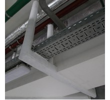 Профиль стальной направляющий 50/40х0,6 мм, оцинкованный, 500048  АНКАР-ИНЗАПЛИТ-50/40х0,6   Ostec