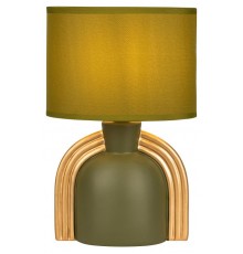 Настольная лампа Bella 7068-502 1 * Е14 40 Вт керамика зеленая  Б0057264  Rivoli